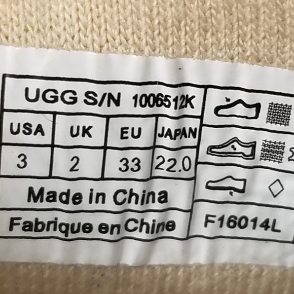 UGG Kids Boy's Anchor Slip on Boat Shoes, Navy Canvas, Little Kid Size 3 US / 33 - Picture 12 of 12